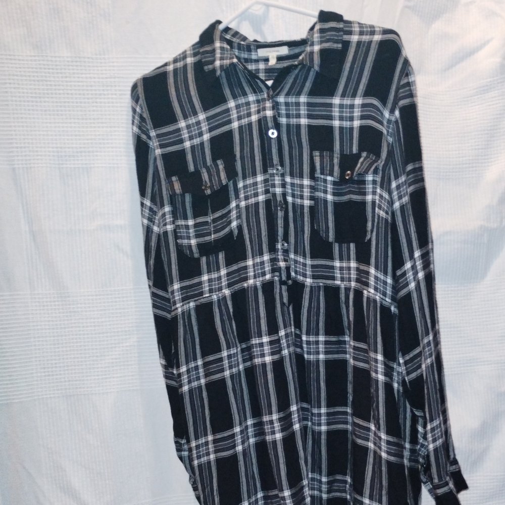 Plaid Maurice's dress